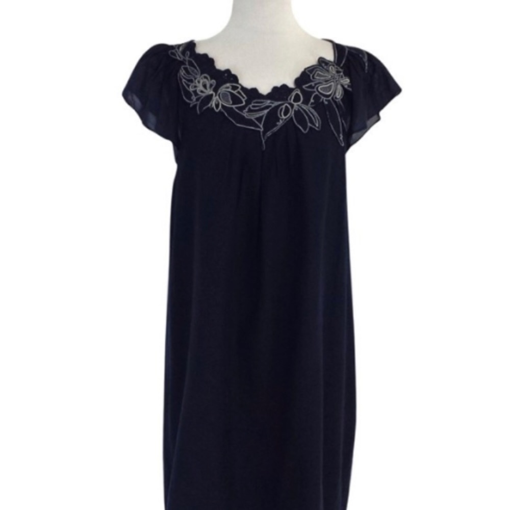 BCBG Maxazria Navy Shift Dress